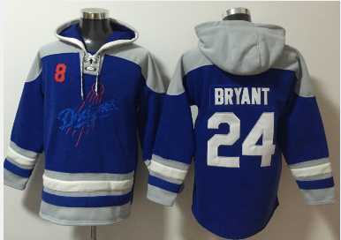Los Angeles Dodgers #8 #24 Kobe Bryant Blue Ageless Must Have Lace Up Pullover Hoodie,We sell and wholesale Los Angeles Dodgers #8 #24 Kobe Bryant Blue Ageless Must Have Lace Up Pullover Hoodie on line form chian!